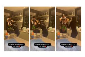 Cazzu se refugia en su hija y su hermana tras anunciar separación de Nodal.