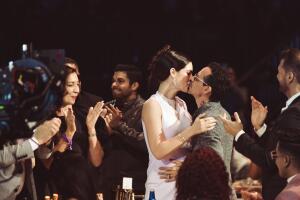 Marc Anthony y Nadia Ferreira