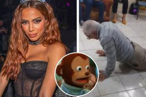 La familia completa decidió hacer el #AnittaChallenge el 'flow' del abuelo se robó el show.jpg