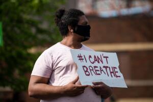 'I Can't Breathe' Protest Held After Man Dies In Police Custody In Minneapolis