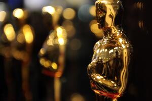 Estatuas del premio Oscar que entrega la Academia de Cine de Hollywood.