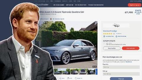 El Pr 237 Ncipe Harry Vende Su Carro En Internet A Bordo
