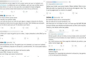 Nodal reacciona en Twitter