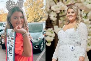 Trinity Poague también llegó a ser nombrada como una de las graduadas de honor de la Academia Southwest Georgia.