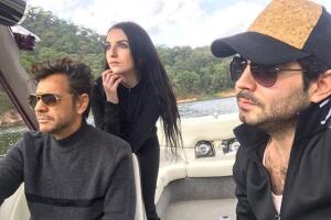 José Eduardo Derbez y su novia Bárbara Escalante