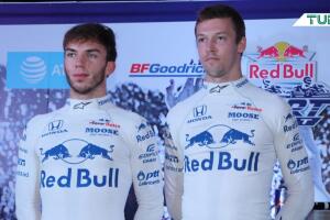 Pierre Gasly y Daniil Kvyat