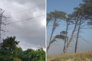 Las ráfagas de viento pueden causar problemas de salud y accidentes mortales. 