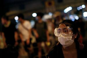 Protest to demand authorities scrap a proposed extradition bill with China, in Hong Kong