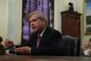 Agriculture Secretary Tom Vilsack Testifies To Senate Agriculture Committee On State Of Farm Economy