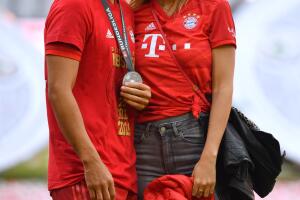 Shannon de LIma y James Rodríguez