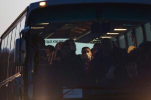 Migrantes procedentes de El Paso, Texas