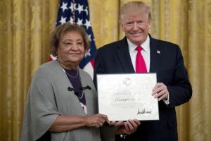 Donald Trump, Mimi Grant