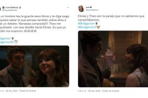 Reacciones en Twitter a Eloise Bridgerton y Theo