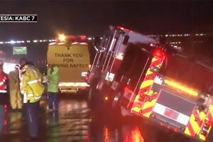 Camión de bomberos en Los Ángeles