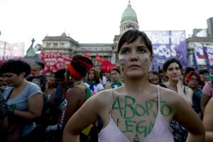 Argentina Pro-Choice Rally