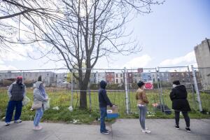 Virus Outbreak New York Food Pantries