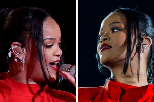 Rihanna usó joyas en el Show del Medio Tiempo del Super Bowl 2023