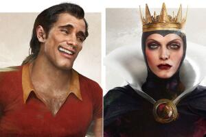 gaston-reina-malvada-ilustraciones-vida-real-