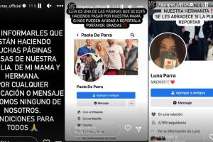 Los hermanos de Carlos Parra acusaron que en redes sociales se han creado supuestas cuentas falsas a nombre de la madre y hermana del fallecido cantante.