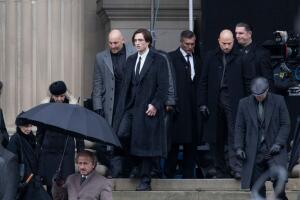 United Kingdom - Liverpool - 2022 Movie The Batman Films Scenes In Liverpool