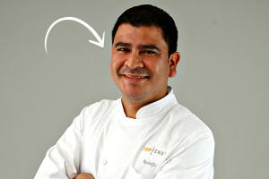 El chef Rodolfo Castellanos