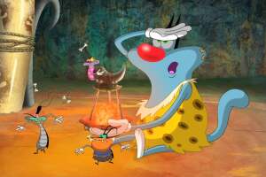 'Oggy y las cucarachas', la serie de animación francesa infantil