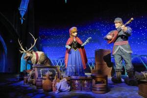 Los personajes robóticos permiten interacción y mayor realismo en los parques temáticos.