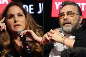 Lucero le dice en su cara a Mijares porqué no retomaría un romance con él