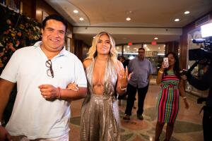 Preestreno del documental 'Karol G: la guerrera del  género' el 8 de marzo de 2019.