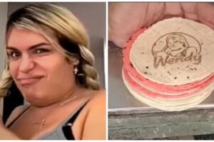 Crean tortillas con la cara de Wendy Guevara y son toda una sensación.