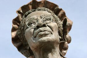Sojourner Truth, female ex-slave statue at Battle Creek.