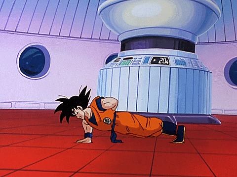 Entrenamiento de Goku