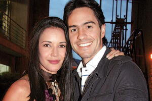 Mauricio Ochmann y Adriana Campos