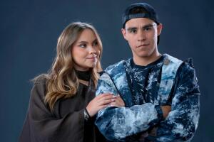 Protagonistas de la micronovela ¡Ah Caray, Me Cambiaron Al Chamaco!