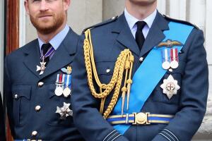 Members Of The Royal Family Attend Events To Mark The Centenary Of The RAF