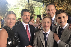 Leticia Calderon hijos Emiliano y Carlo Collado 