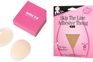 Ropa interior adhesiva