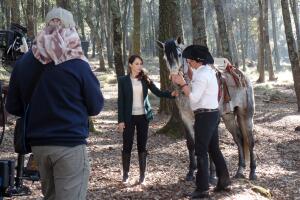 Irán Castillo y José manuel Figueroa