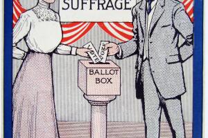 Official Kansas Suffrage Card