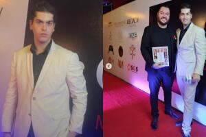 Emilio Levy, hijo de Mariana Levy, debutó así como presentador en la alfombra roja de un evento en la Ciudad de México.