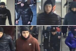 Fotografías de los sospechosos de un apuñalamiento en NY