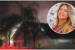 arrestan hombre mujer muerte casa incendiada Broward