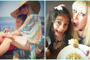 Yuri y su hija Camila