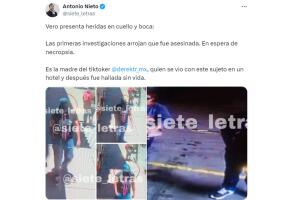 Buscan a sospechoso de la muerta de Verónica de la Rosa, madre de Derek Trejo
