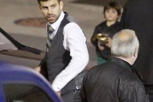Shakira y Piqué con Sasha y Milan