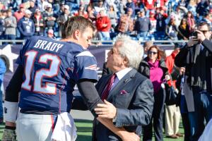 Patriots Robert Kraft & Tom Brady