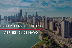 Este viernes 24 de mayo abren playas de Chicago