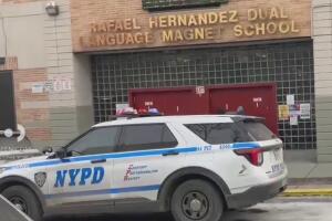 Niña de 11 años detenida por apuñalar a compañero en escuela del Bronx