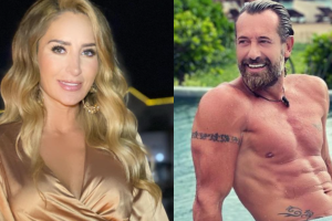 Geraldine Bazán y Gabriel Soto