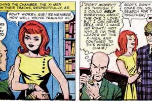 Xavier confesando su amor a Jean